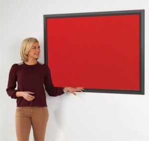 Eco-Friendly Premier Black Framed Notice Board